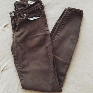 Dark Gray Skinny Jeans